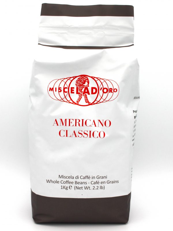 Miscela D'oro Americano Classico koffiebonen in zak van 1 kilo
