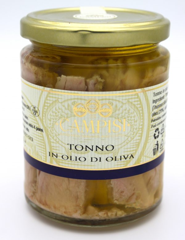 stukken tonijn in olijfolie inhoud 300 gram