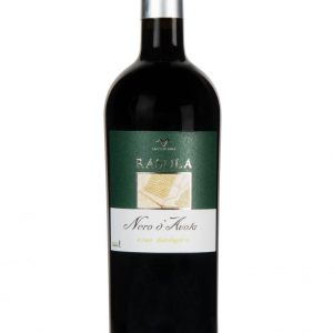 Rasula Sicilia Nero D'Avola DOP biologische rode wijn flesinhoud 750ml.