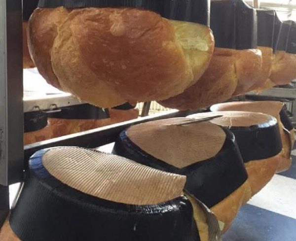 Casa-Don-Puglisi-Panettoni-op-zijn-kop-na-het-bakken. Sicilië