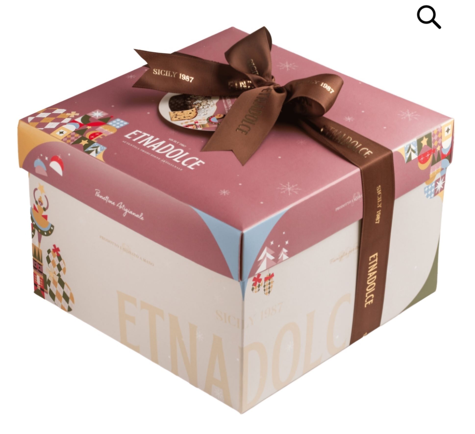 Siciliaans hansdgemaakte Panettone tradizionale