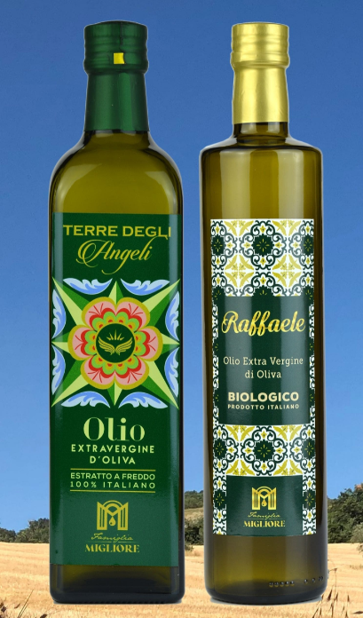 Sicilaanse extra vergine olijfolie met bloedsinaasappel