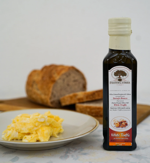 Frantoi Cutrera Siciliaanse extra vergine olijfolie met witte truffelaroma 250 ml