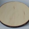Houtendecoratie boomschijf, rond 25 cm en 2 cm dik