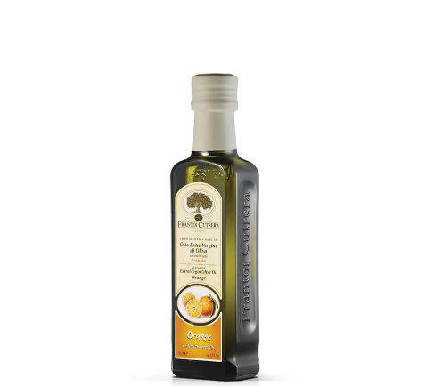 Siciliaanse extra vergine olijfolie met natuurlijk sinaasappel aroma 250 ml