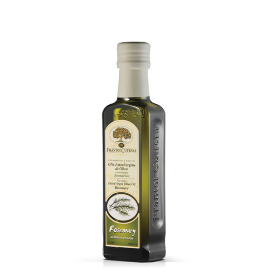 Siciliaanse extra vergine olijfolie met rozemarijn 250 ml