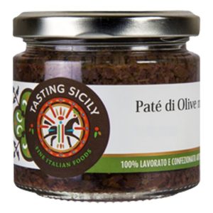 Siciliaanse zwarte olijven paté, 170 gram