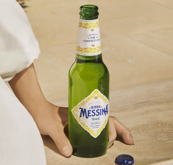 Birra Messina Vivace 330 ml, Siciliaans blond bier - Afbeelding 2