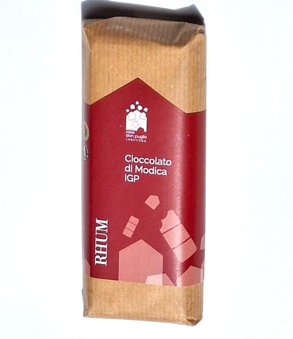Casa-Don-Puglisi-cioccolato-di-Modica-IGP-rhum Siciliaanse Modica chocolade met rum