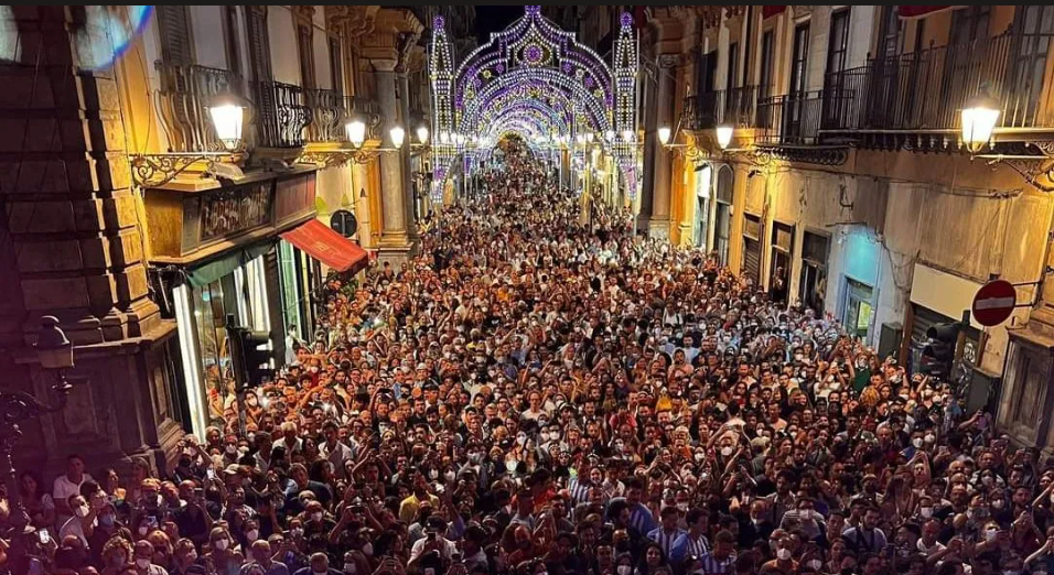 het feest is jaarlijks een hoogtepunt voor Palermo