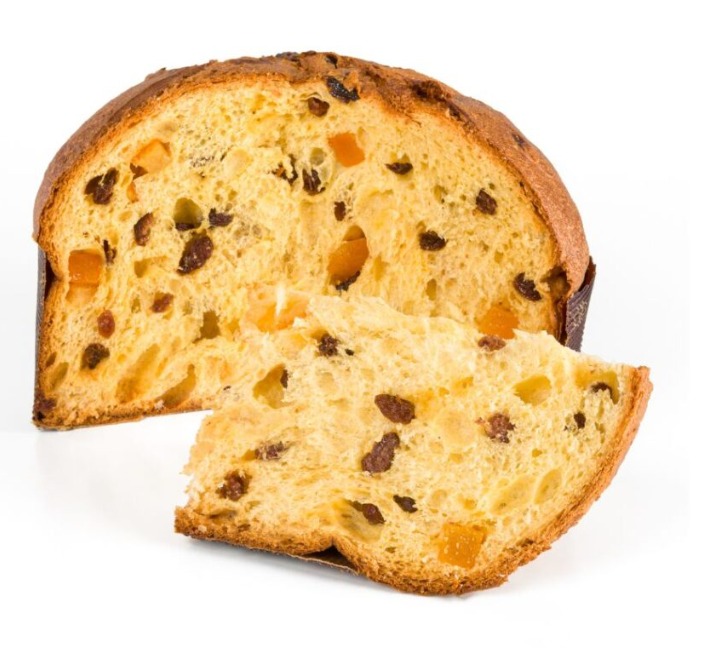 Fratelli Sicilia panettone tradizionele opengesneden