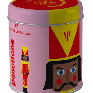 Fratelli Sicilia, mini panettone tradizionale in notenkraker blik