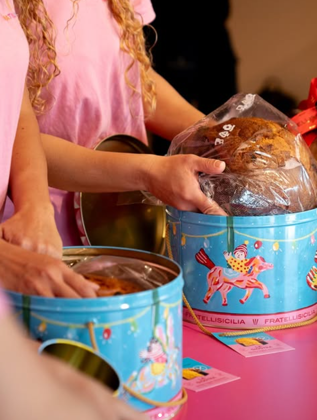 Fratelli Sicilia panettone verpakt in blik